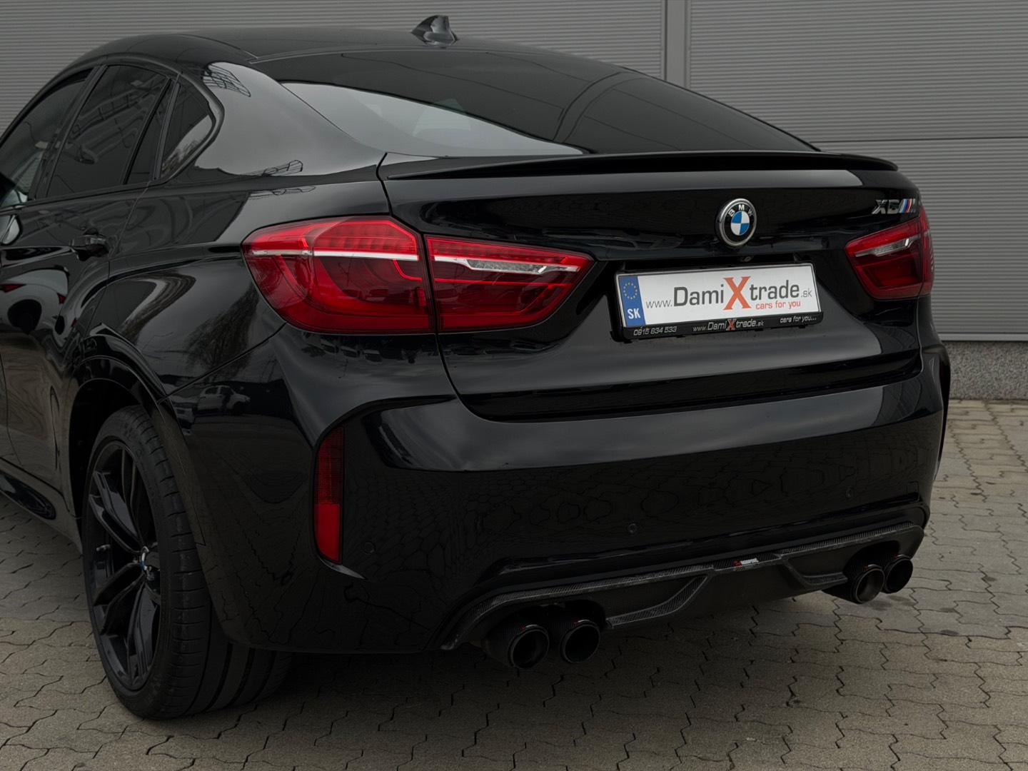 BMW X6 M edition BLACK FIRE, AKRAPOVIČ