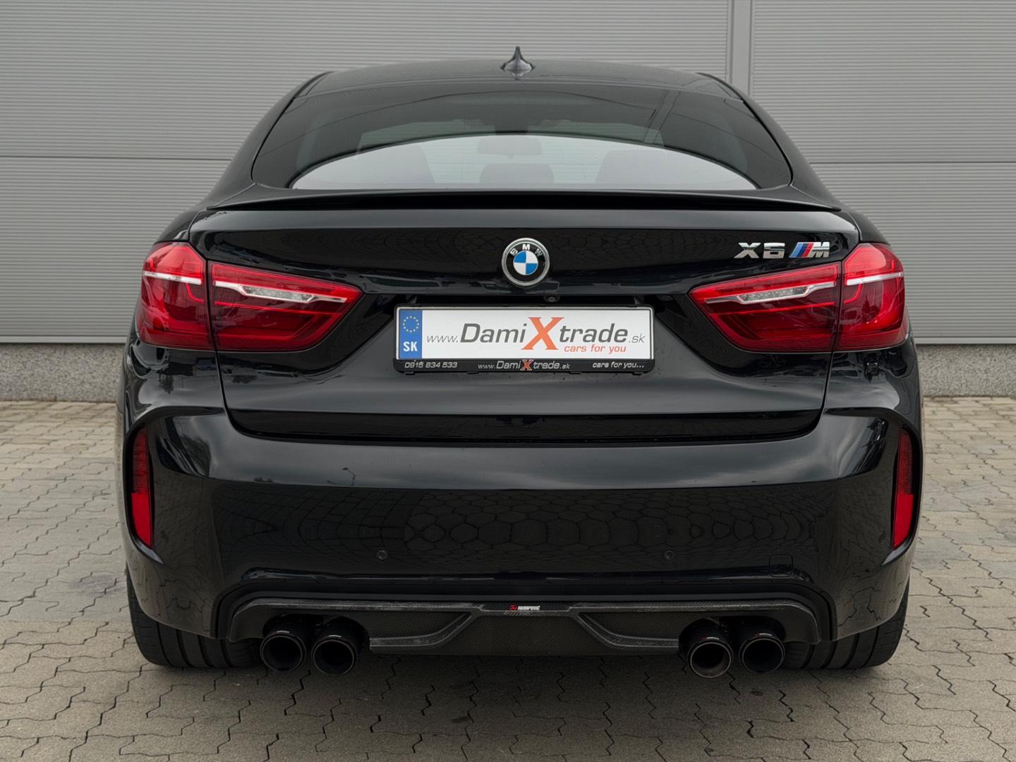 BMW X6 M edition BLACK FIRE, AKRAPOVIČ