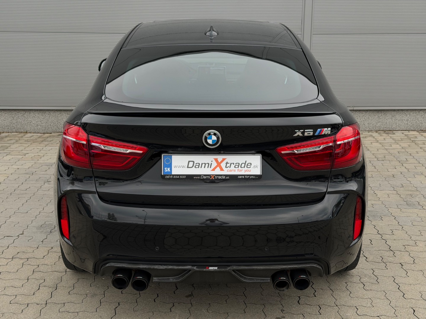 BMW X6 M edition BLACK FIRE, AKRAPOVIČ