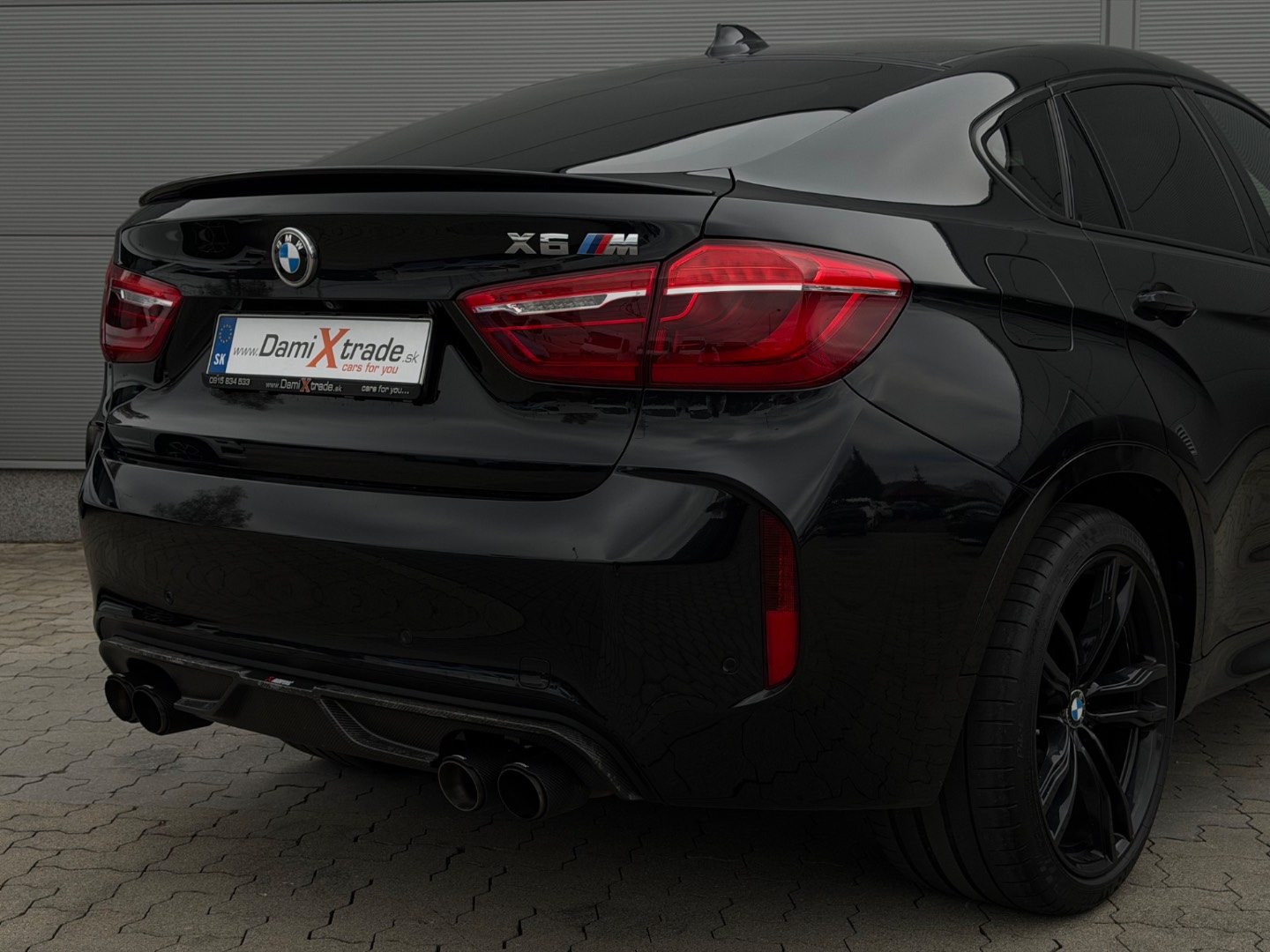 BMW X6 M edition BLACK FIRE, AKRAPOVIČ